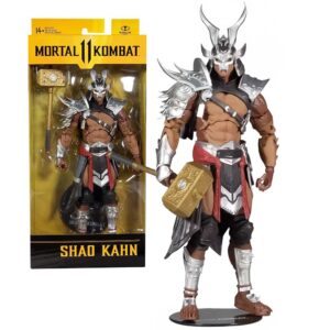 اکشن فیگور شائو خان مورتال کمبت مدل Mortal Kombat Shao Kahn برند مکفارلین