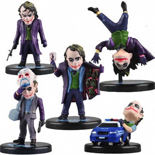 فیگور جوکر سری شوالیه تاریکی Joker Dark Knight مجموعه 5 عددی