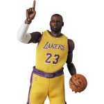 اکشن فیگور لبرون جیمز LeBron James از تیم Los Angeles Lakers برند مافکس