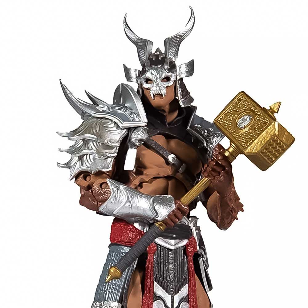 اکشن فیگور شائو خان مورتال کمبت مدل Mortal Kombat Shao Kahn برند مکفارلین