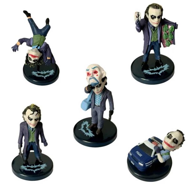 فیگور جوکر سری شوالیه تاریکی Joker Dark Knight مجموعه 5 عددی