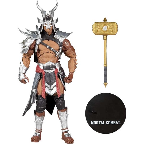 اکشن فیگور شائو خان مورتال کمبت مدل Mortal Kombat Shao Kahn برند مکفارلین