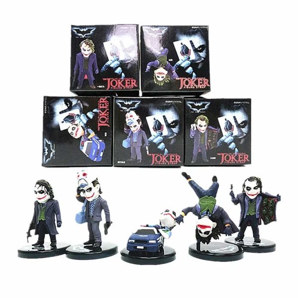 فیگور جوکر سری شوالیه تاریکی Joker Dark Knight مجموعه 5 عددی