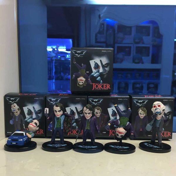 فیگور جوکر سری شوالیه تاریکی Joker Dark Knight مجموعه 5 عددی