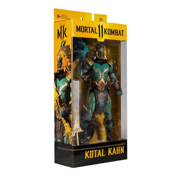 اکشن فیگور کوتل خان مورتال کمبت مدل Mortal Kombat Kotal Kahn برند مکفارلین