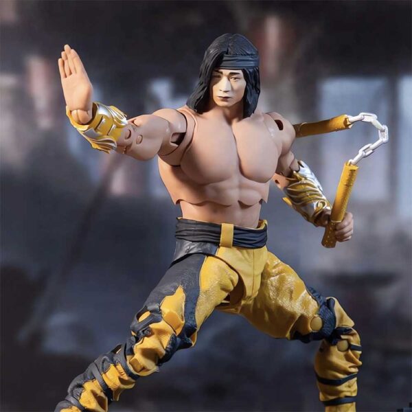 اکشن فیگور مورتال کمبت مدل Mortal Kombat Liu Kang برند مکفارلین