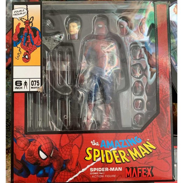 اکشن فیگور اسپایدرمن Spiderman 047 برند مافکس