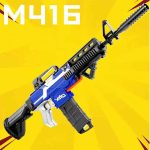 تفنگ بازی شارژی مدل M416