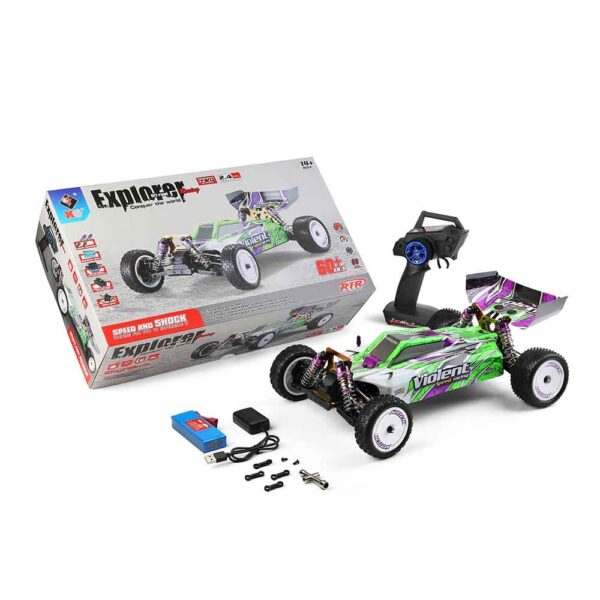 WLTOYS 104002 BUGGY BRUSHLESS 4WD 2.4GHZ 1/10 RTR 60Km/h