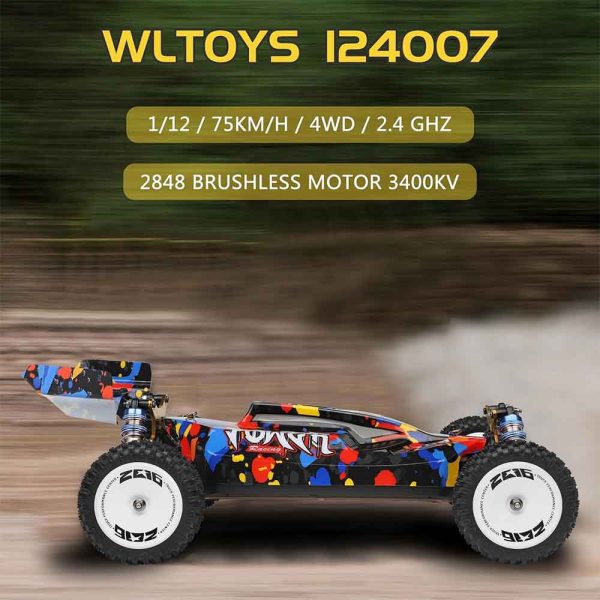 ماشین بازی کنترلی دبلیو ال تویز مدل Wltoys 104007