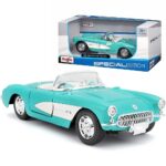 ماکت ماشین شورلت Chevrolet Corvette 1957 برند مایستو