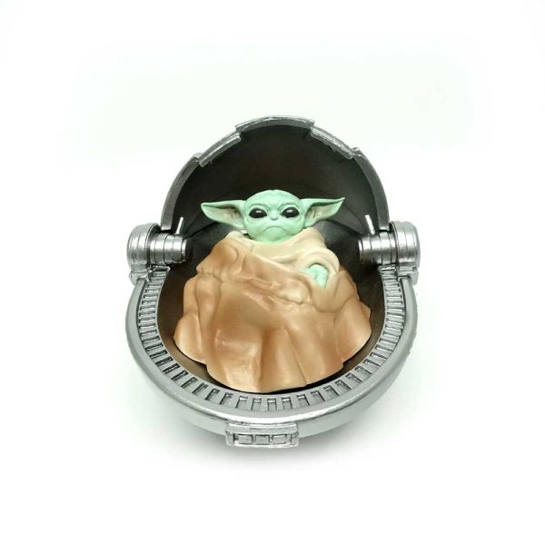 فیگور بیبی یودا با سفینه Baby Yoda Trend