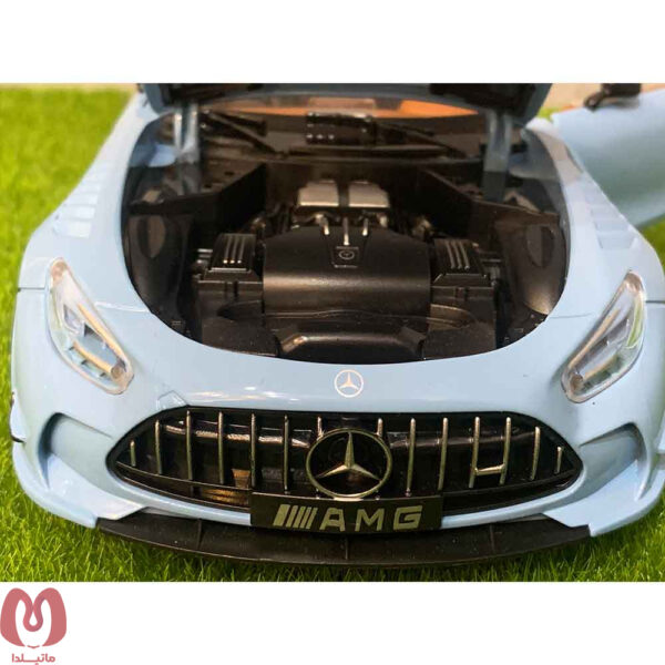 ماکت ماشین فلزی موزیکال بنز BENZ AMG GT 118 کد 1803