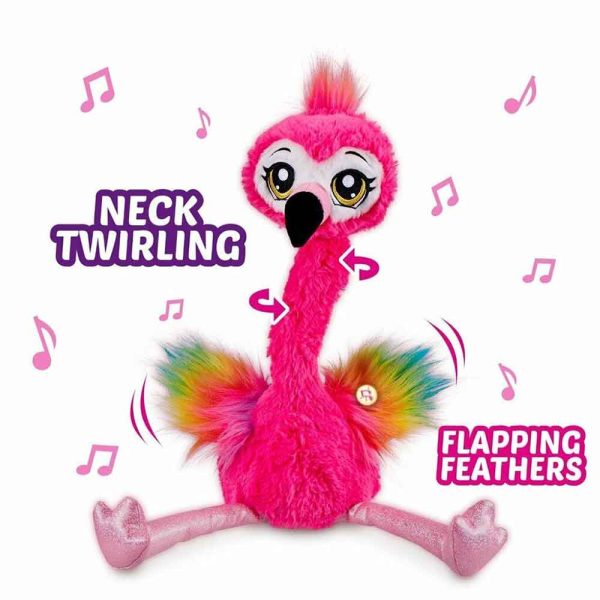 عروسک فرانکی فلامینگو Frankie Flamingo کد 9522 برند Pets Alive