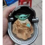 فیگور بیبی یودا با سفینه Baby Yoda Trend