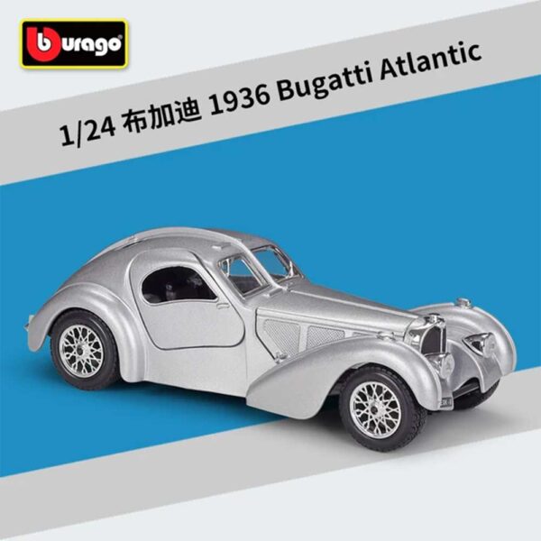 ماکت ماشین بوگاتی Bugatti Atlantic برند بوراگو