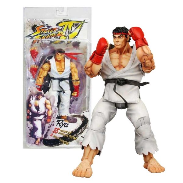 اکشن فیگور بازی استریت فایتر Street Fighter 4 Ryu برند نکا