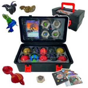 اسباب بازی باکوگان 10 عددی جعبه مشکی Bakugan کد CY1718-10