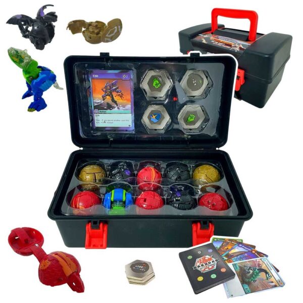 اسباب بازی باکوگان 10 عددی جعبه مشکی Bakugan کد CY1718-10