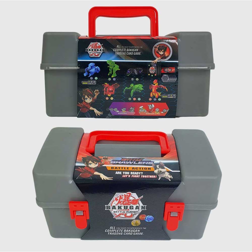 اسباب بازی باکوگان 10 عددی جعبه طوسی Bakugan کد CY1718-10