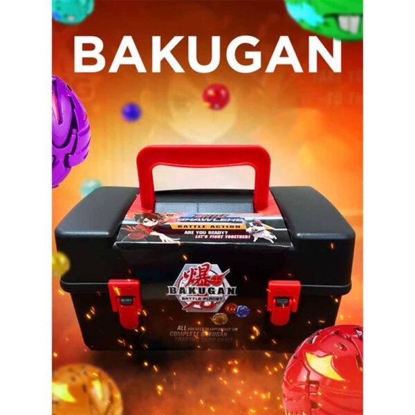 اسباب بازی باکوگان 10 عددی جعبه مشکی Bakugan کد CY1718-10