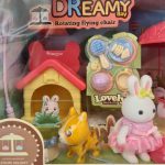 تاب چرخان خرگوش فانتزی برند dreamy bay کد 6660