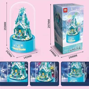 لگو دیزنی گوی موزیکال طرح قلعه برفی 301 قطعه snow castle_اسباب بازی لگو