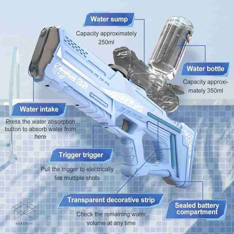 تفنگ آبپاش با قابلیت مکش آب کد 9002B
