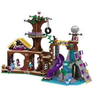 10497 739Pcs Adventure Camp Tree House Building Blocks Bricks