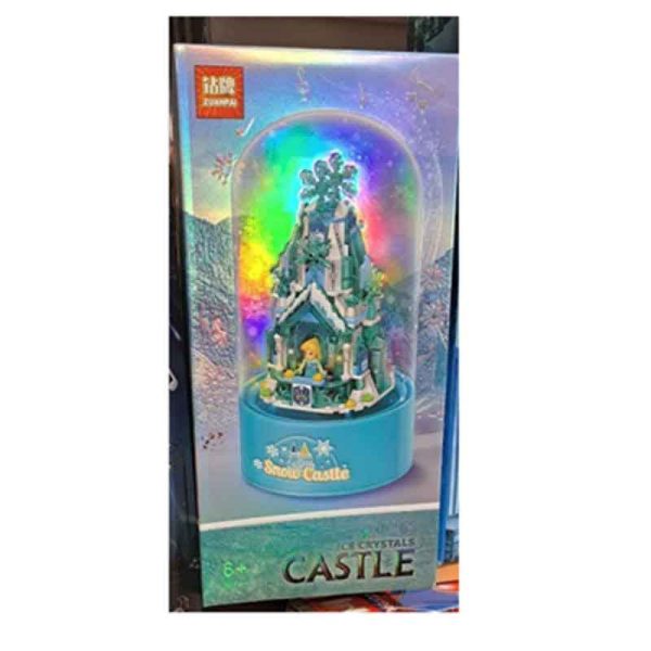 لگو دیزنی گوی موزیکال طرح قلعه برفی 301 قطعه snow castle_اسباب بازی لگو