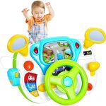 اسباب بازی نوزادی آموزشی فرمان کودک Fisca Toddler Steering Wheel مدل 1712B