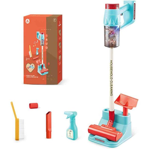 Kids Vacuum Toys Cleaning Toy Set Vacuum Cleaner Toys Set with Lights &Sounds Role