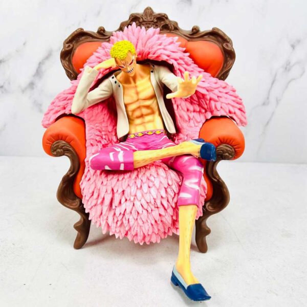 فیگور انیمه وان پیس دوفلامینگو با مبل One Piece Doflamingo کد 15253