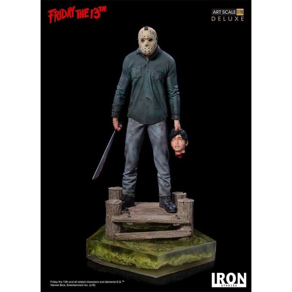 فیگور جیسون ورهیز Jason Voorhees Friday the 13th 1/10 Scale Deluxe برند آیرون استودیو