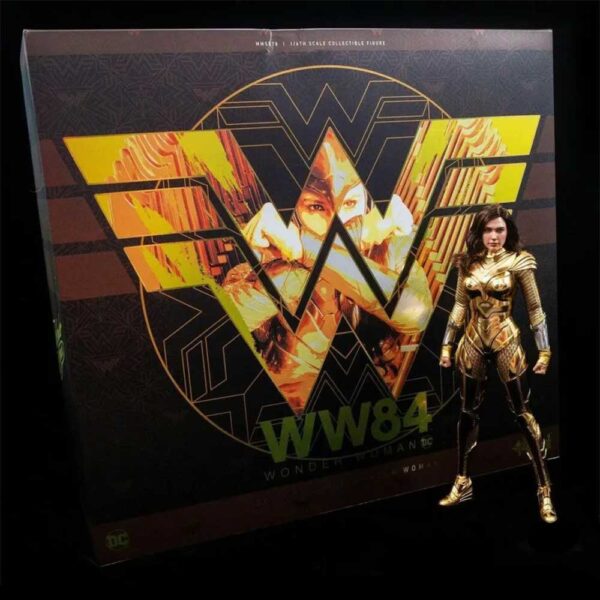 اکشن فیگور واندر ومن Golden Armor Wonder Woman Deluxe برند هات تویز