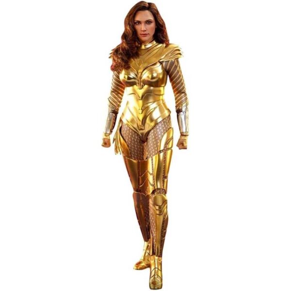 اکشن فیگور واندر ومن Golden Armor Wonder Woman Deluxe برند هات تویز