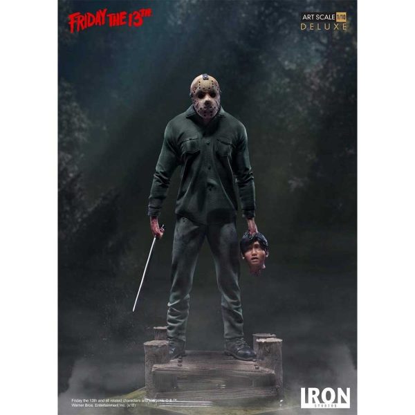 فیگور جیسون ورهیز Jason Voorhees Friday the 13th 1/10 Scale Deluxe برند آیرون استودیو