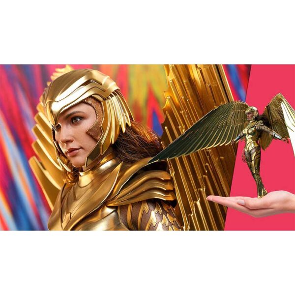 اکشن فیگور واندر ومن Golden Armor Wonder Woman Deluxe برند هات تویز