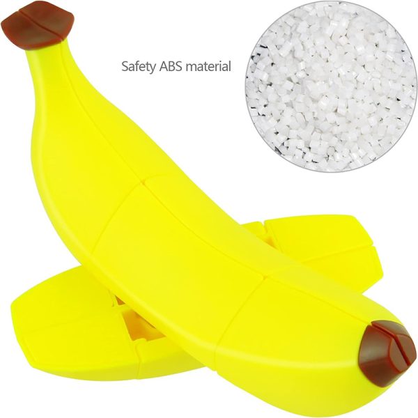 Roll over image to zoom in Bestie toys 3x3 Banana Fruit Magic Cube Puzzle 1:1