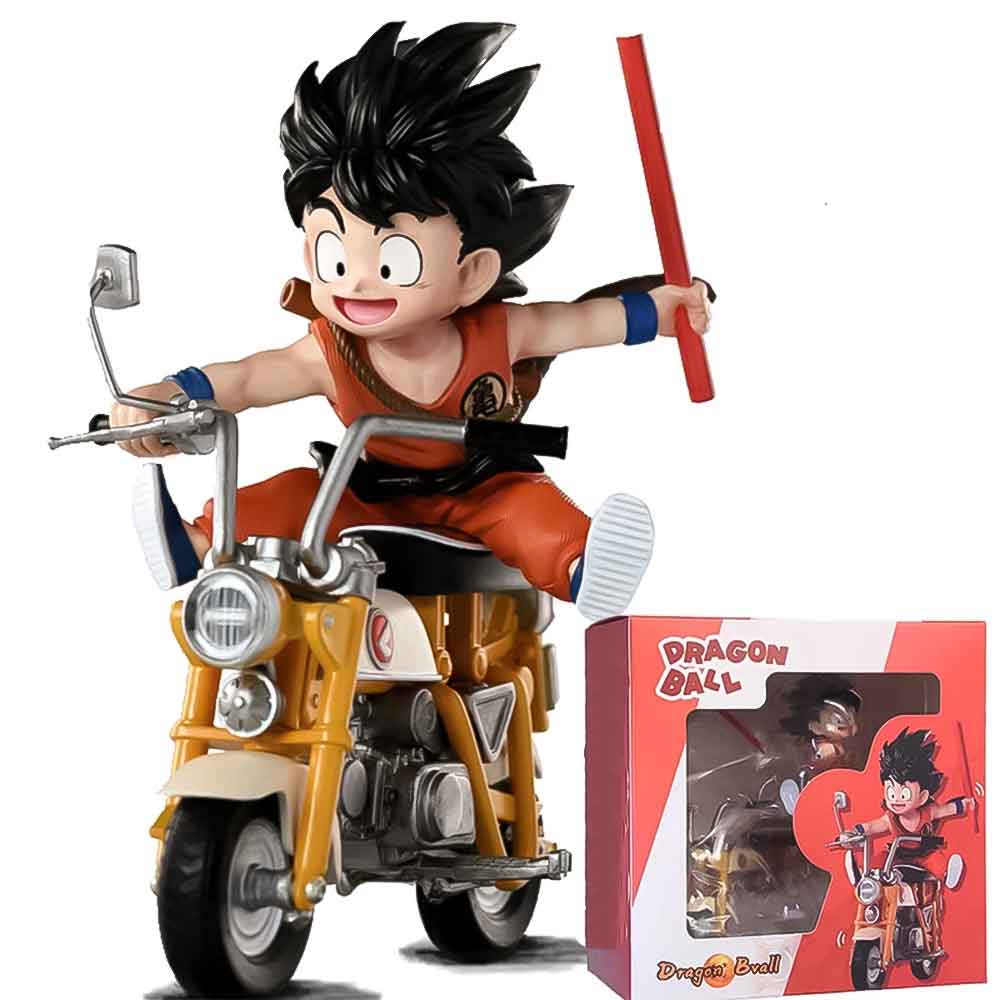 فیگور انیمه دراگون بال گوکو موتور سوار Dragon Ball Z Goku