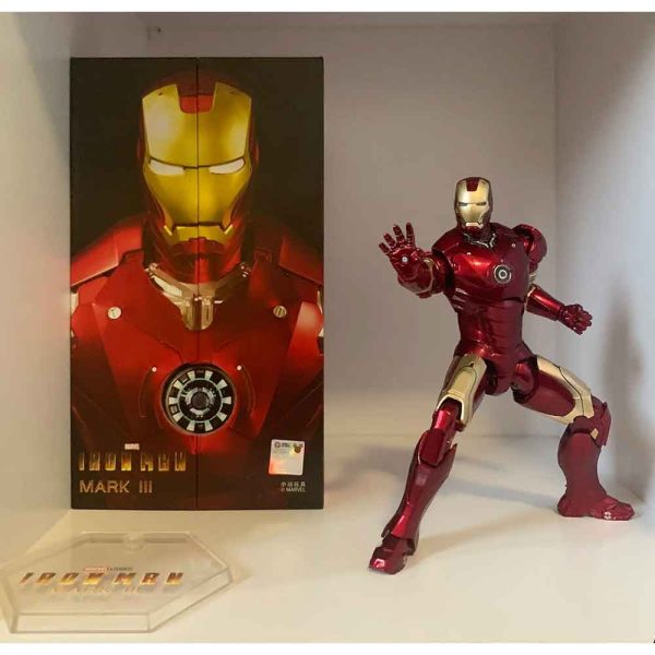 اکشن فیگور آیرون من IRON MAN MARK III برند ZD