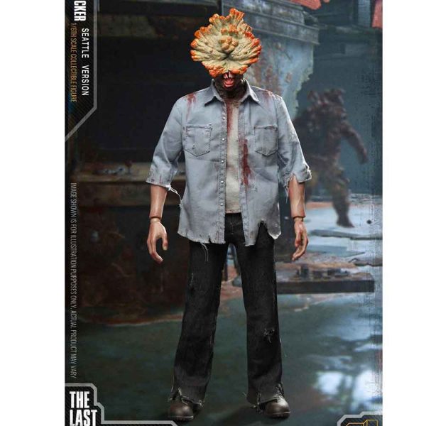 اکشن فیگور کلیکر زامبی لست اف آس مدل Last of Us 2 Clicker برند CCTOYS