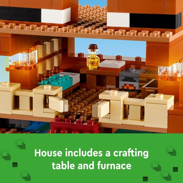 لگو سری ماینکرفت مدل خانه قورباغه 21256 - LEGO Minecraft Frog House 21256