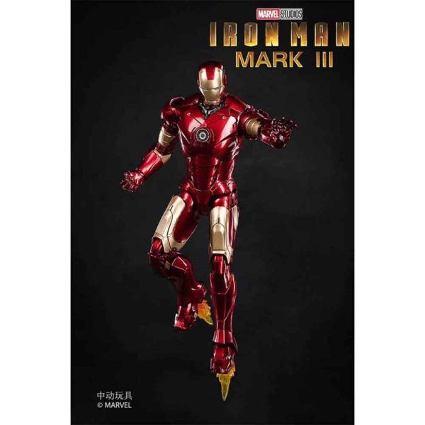 اکشن فیگور آیرون من IRON MAN MARK III برند ZD