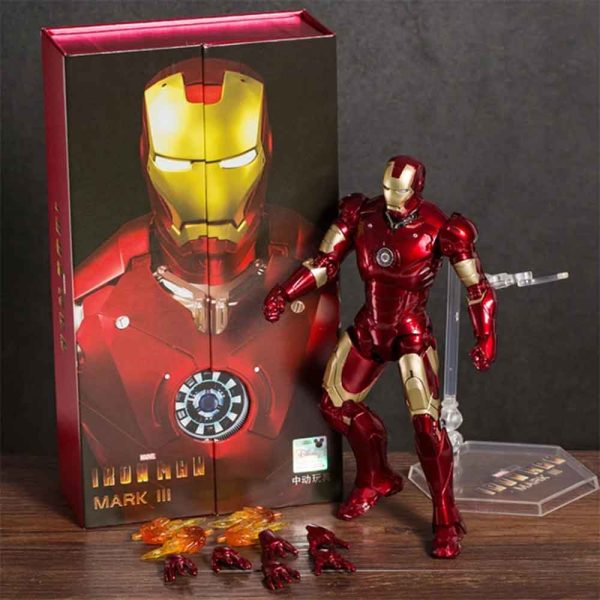 اکشن فیگور آیرون من IRON MAN MARK III برند ZD