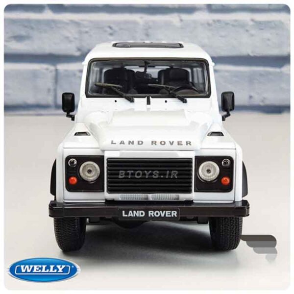 ماشین فلزی مدل لندرور Land Rover Defender کد 22498