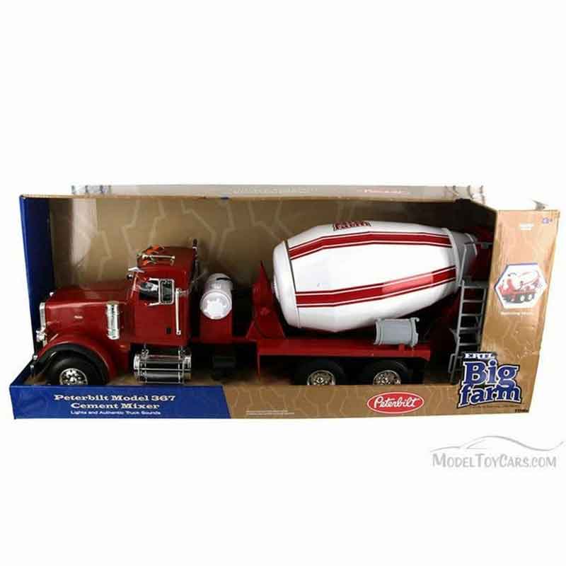 Tomy Peterbilt Model 367 Cement Mixer Tractor 46210A