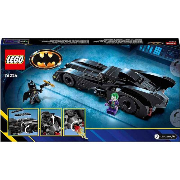 لگو سری ابر قهرمانان مدل بتموبیل - LEGO Dc 76224 Batmobile™: Batman™ Vs. The Joker™ کد ۷۶۲۲۴