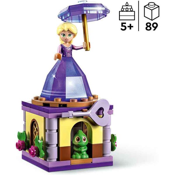 LEGO 43214 Disney Princess Rapunzel Swirling