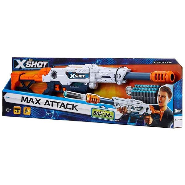 تفنگ ایکس شات X-Shot مدل Max Attack کد 3694